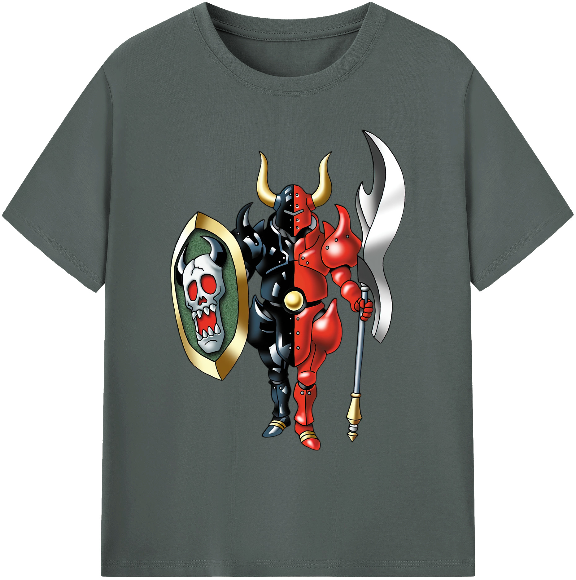 （画像用） ドラゴンクエスト Doragon Kuesuto Dragon Quest 綿100％ メンズ半袖Tシャツ｜肌触りやわらか＆通気性